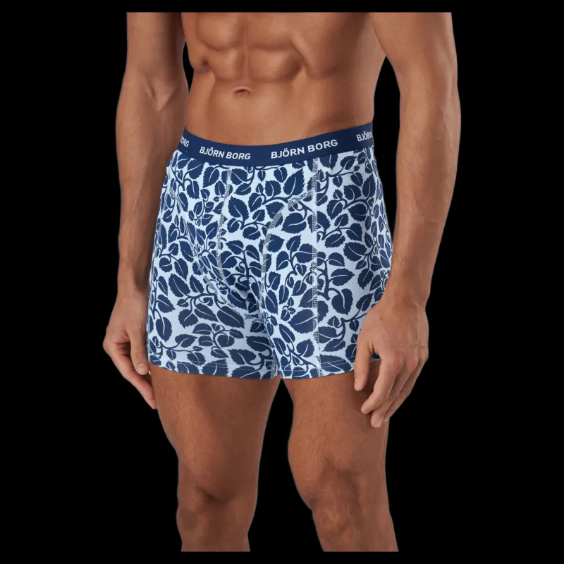 Clearance Björn Borg Essential Boxer 5p Multipack 3 Blå, Vit och Svart