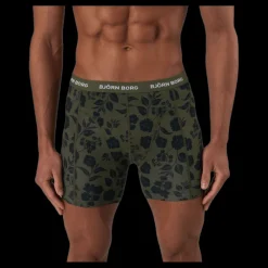 Clearance Björn Borg Essential Boxer 3p Multipack 4 Grön