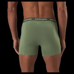 Clearance Björn Borg Essential Boxer 3p Multipack 4 Grön