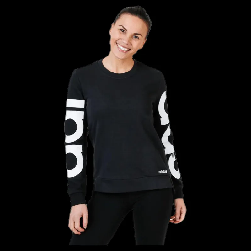 Hot adidas Essential Brand Sweat Black Svart
