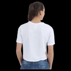Outlet Nike Essential Crop Top White Vit