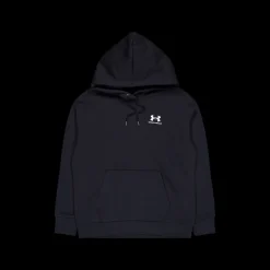 Sale Under Armour Essential Fleece Hoodie Black Svart
