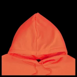 New Under Armour Essential Fleece Hoodie Venom Red Orange