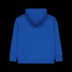 Discount Under Armour Essential Fleece Hoodie Varsity Blue Blå