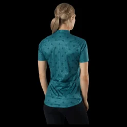Best Odlo Essential Fz S/S Green Grön