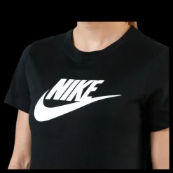 Nike Essential Icon Futura Tee White/Black Svart