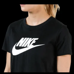 Nike Essential Icon Futura Tee White/Black Svart