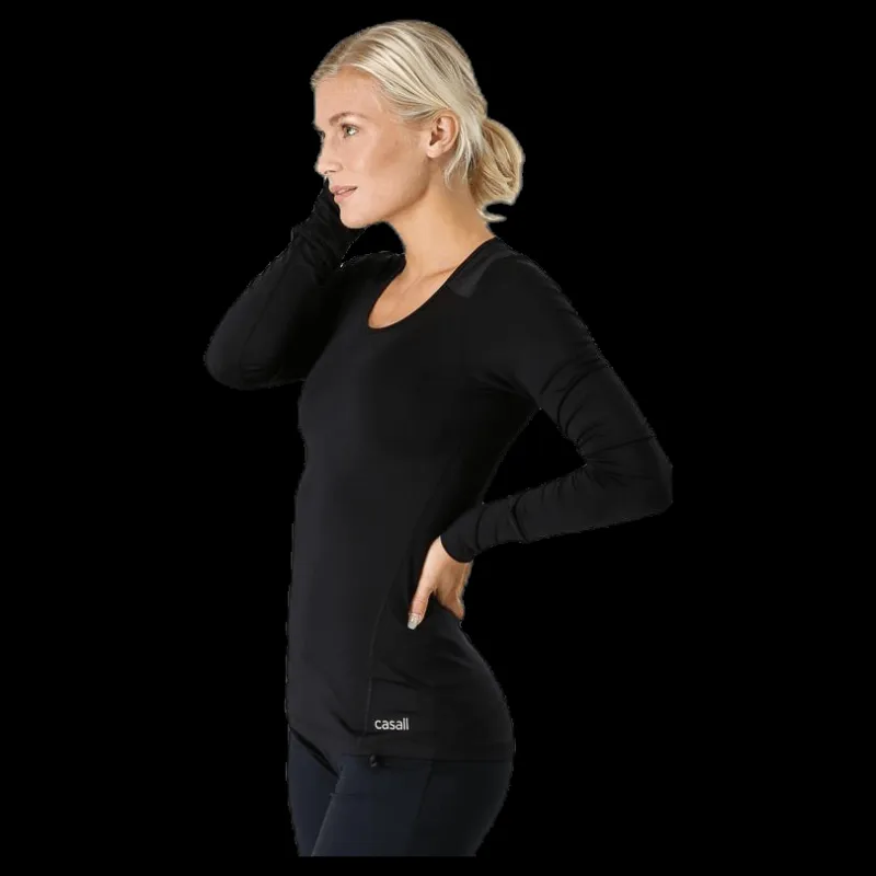 Casall Essential Long Sleeve Black Svart