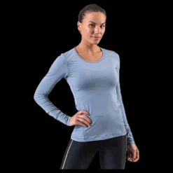 Casall Essential Long Sleeve Blue Blå Discount