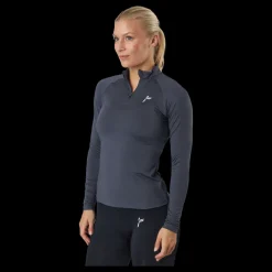 Famme Essential Long Sleeve Dark Grey Blå Outlet