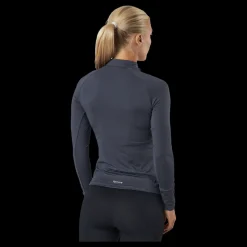 Famme Essential Long Sleeve Dark Grey Blå Outlet