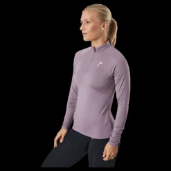 Online Famme Essential Long Sleeve Dark Pink Lila