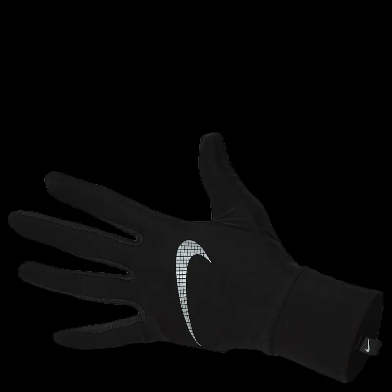 Sale Nike EQ Essential Running Hat And Glove Set W Black Svart