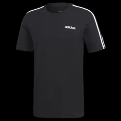 adidas Essential 3S Tee White/Black Svart Online