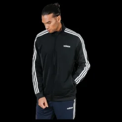 adidas Essential 3S Tric Jacket White/Black Svart Online