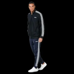 adidas Essential 3S Tric Jacket White/Black Svart Online