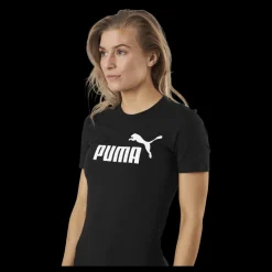 Puma Essential Slim Tee Dress Black Svart Online