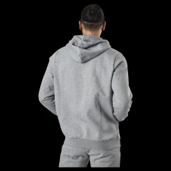 Puma Essential Small Logo Fz Hoodie Fl Grey Grå Online