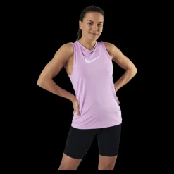 Outlet Nike Essential Swoosh Tank Pink/White Rosa och Vit