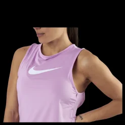 Outlet Nike Essential Swoosh Tank Pink/White Rosa och Vit