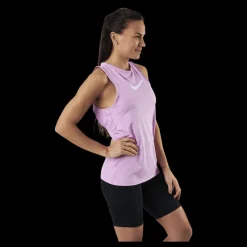 Outlet Nike Essential Swoosh Tank Pink/White Rosa och Vit