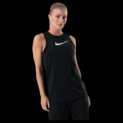 Online Nike Essential Swoosh Tank White/Black Svart