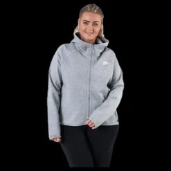 Outlet Nike Essential Tch Flc Cape Plus Grey Grå