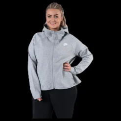 Outlet Nike Essential Tch Flc Cape Plus Grey Grå