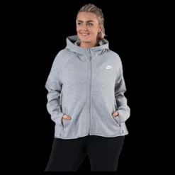 Outlet Nike Essential Tch Flc Cape Plus Grey Grå