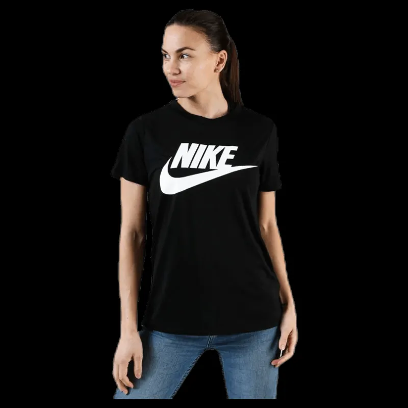 Outlet Nike Essential Tee Black Svart