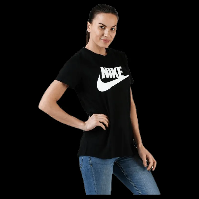 Outlet Nike Essential Tee Black Svart