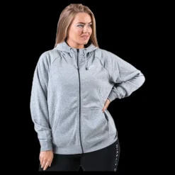 Nike Essential Zip Hoodie Plus Grey Grå New