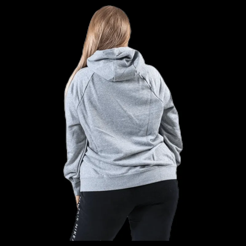 Nike Essential Zip Hoodie Plus Grey Grå New