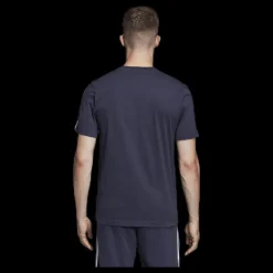 Outlet adidas Essentials 3 Stripes T-Shirt Legend Ink / White Blå och Vit