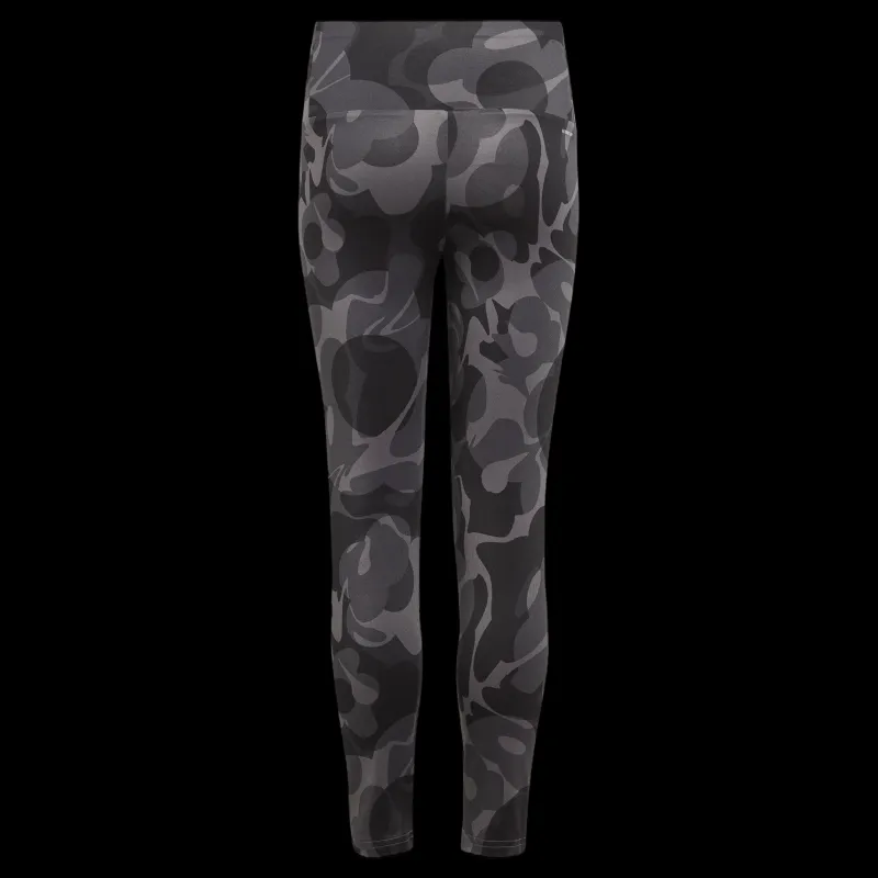 adidas Essentials AEROREADY Seasonal Print High-Waist 7/8 Leggings Kids Black Flerfärgad