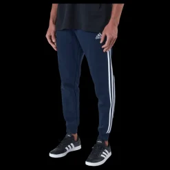 adidas Essentials Fleece Fitted 3-Stripes Joggers Legend Ink Blå Outlet