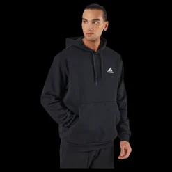 adidas Essentials Fleece Hoodie Black Svart