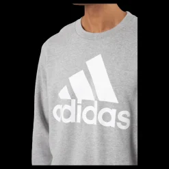 adidas Essentials French Terry Big Logo Sweatshirt Medium Grey Heather Grå