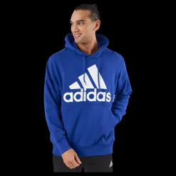 adidas Essentials French Terry Big Logo Hoodie Selubl Blå
