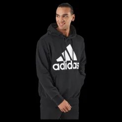 adidas Essentials French Terry Big Logo Hoodie Black Svart Best