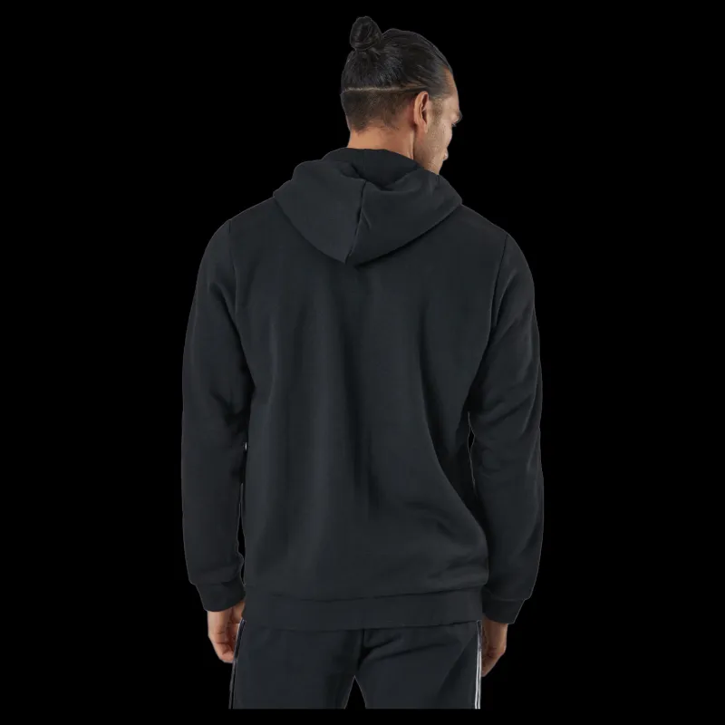 New adidas Essentials Full-Zip Hoodie Black Svart