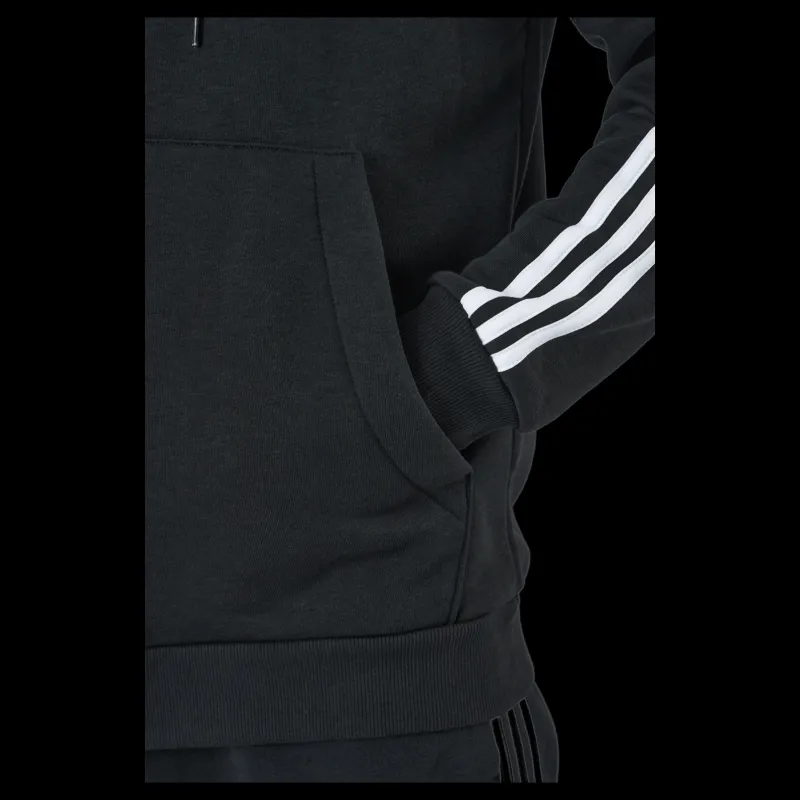 New adidas Essentials Full-Zip Hoodie Black Svart