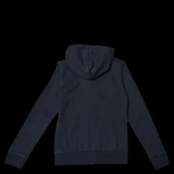 Outlet adidas Essentials Full-Zip Hoodie Black / White Svart