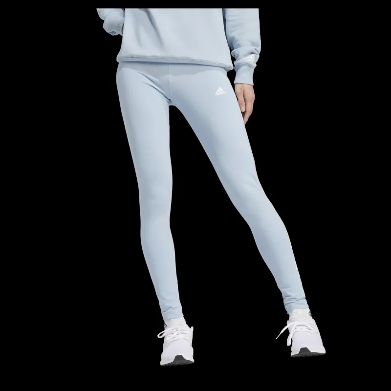 adidas ESSENTIALS HIGH-WAISTED LOGO LEGGINGS Blue Vit Best