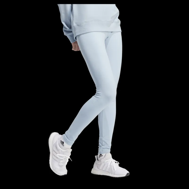 adidas ESSENTIALS HIGH-WAISTED LOGO LEGGINGS Blue Vit Best