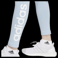 adidas ESSENTIALS HIGH-WAISTED LOGO LEGGINGS Blue Vit Best