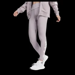 Clearance adidas ESSENTIALS HIGH-WAISTED LOGO LEGGINGS Preloved Fig Rosa