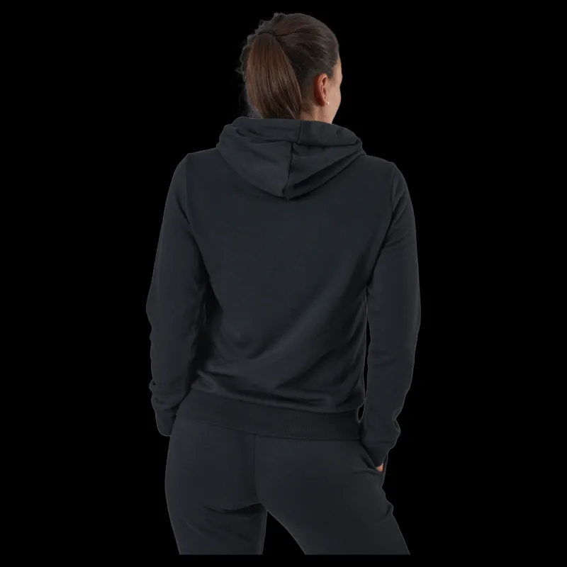 adidas Essentials Hoodie Black / White Svart Best
