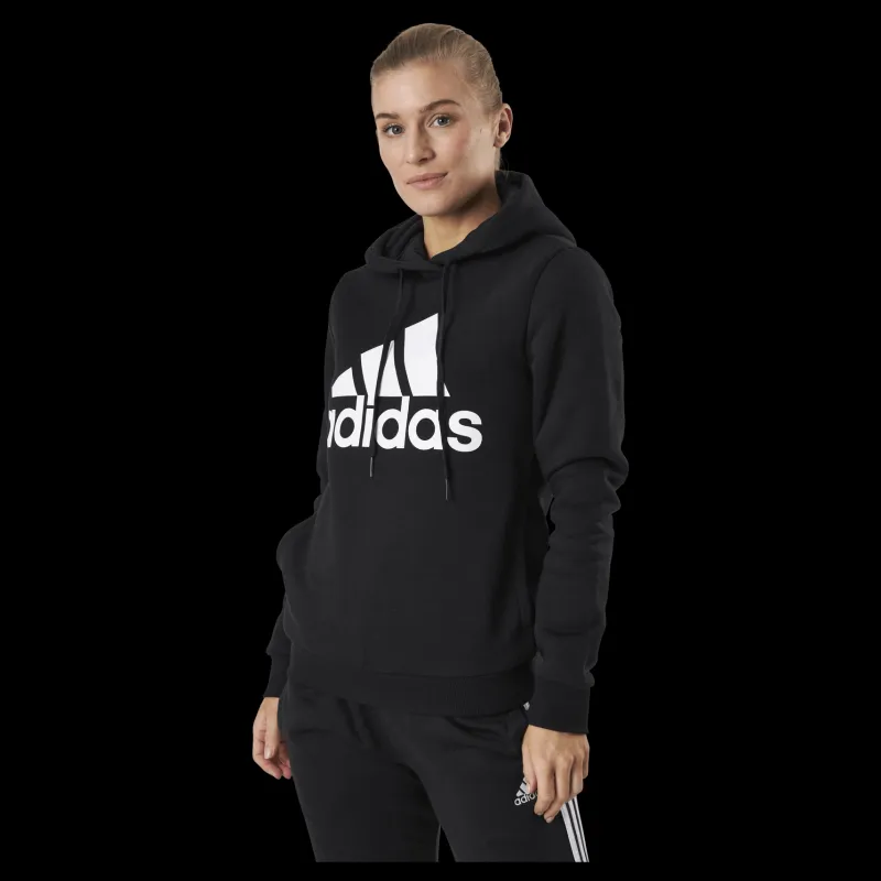 Sale adidas Essentials Hoodie Black / White Svart