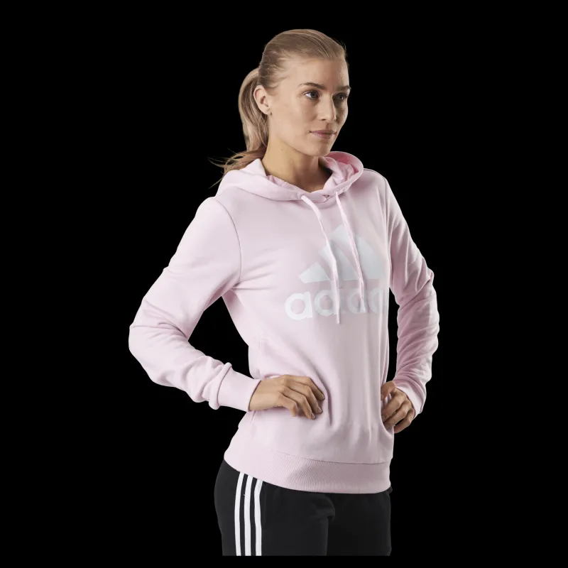 adidas Essentials Hoodie Clear Pink / White Rosa Discount
